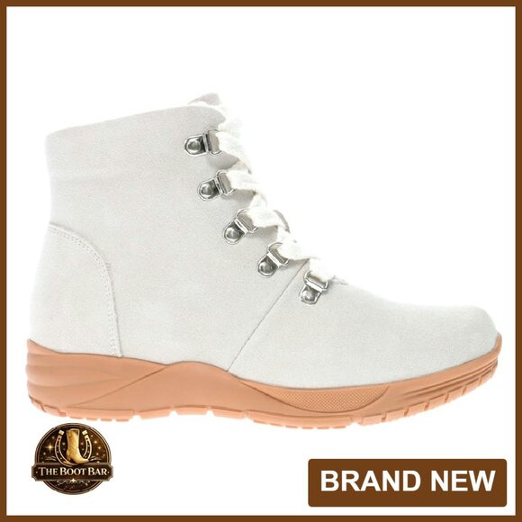 Women's Ankle Boots Cow Suede Inside Zip Arch Support Diabetic Friendly